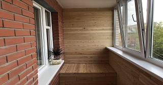 Отделка, остекление, утепление балконов в Губахе от 206 руб. м/2.
