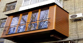 Внешняя отделка балкона Губаха цена от 1030 руб. м/2.