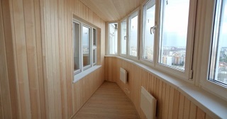 Внутренняя отделка лоджии Губаха, цена от 206 руб. м2